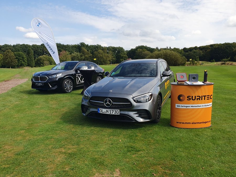 Suritec-Messestand beim Golfclub Oldenburger Land e.V.