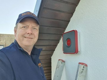 Suritec Alarmanlage FRED – Installation Riede, Michael Meyer, MM Alarmanlagen